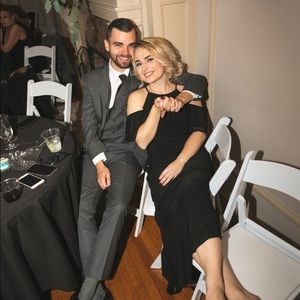 Black Floor Length Dress